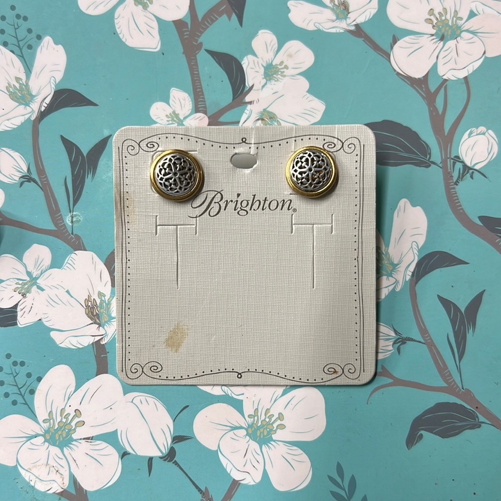 Brighton Ferrara Earrings NEVER WORN!
